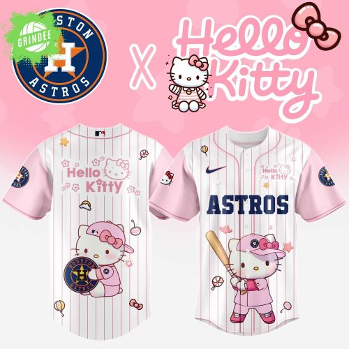 Houston Astros x Hello Kitty Night 2025 Baseball Jersey Limited Edition