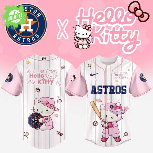 Houston Astros x Hello Kitty Night 2025 Baseball Jersey Limited Edition