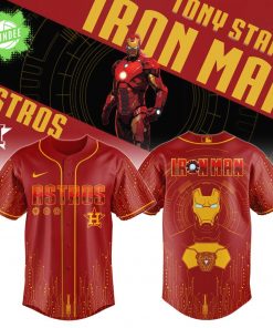 Houston Astros x Iron Man Game Night Special Edition Jersey