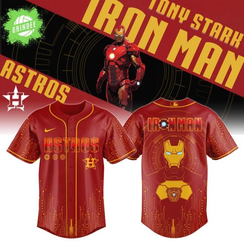 Houston Astros x Iron Man Game Night Special Edition Jersey