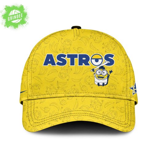 Houston Astros x Minions Exclusive Baseball Jersey – Fun Animation x Baseball Collaboration
