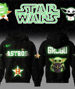 Houston Astros x Star Wars Baby Yoda Hoodie – MLB Galaxy Game Night Edition