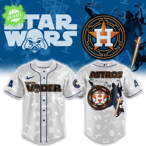Houston Astros x Star Wars Night 2025 Baseball Jersey New Version
