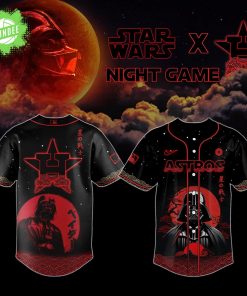 Houston Astros x Star Wars Night Game Limited Edition Baseball Jersey – Sci-Fi x Baseball Mashup