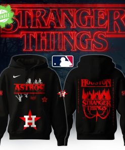 Houston Astros x Stranger Things Hoodie – 2025 Limited Edition