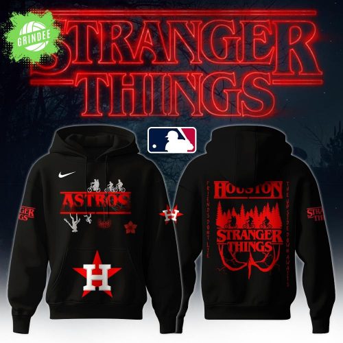 Houston Astros x Stranger Things Hoodie – 2025 Limited Edition