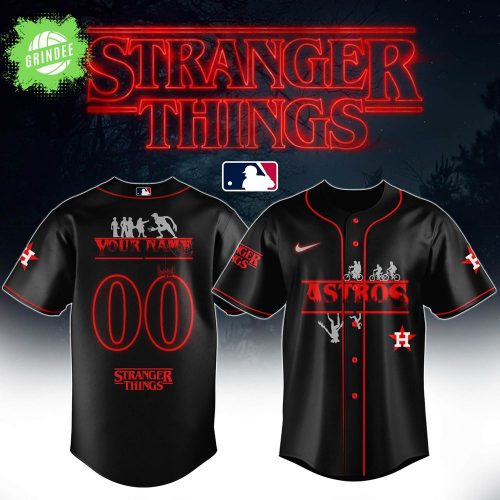 Houston Astros x Stranger Things Jersey – 2025 Limited Edition