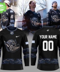 Huntsville Havoc Military Night Jersey Custom Name, Number – Personalized Hockey Jersey