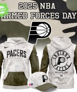 Indiana Pacers Armed Forces Day 2025 Hoodie