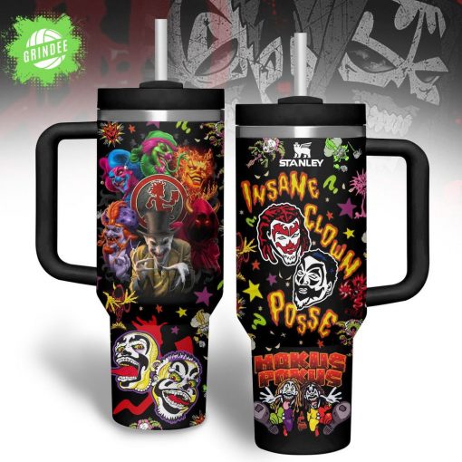 Insane Clown Posse 40oz Stanley Tumbler – ICP Horrorcore Juggalos Edition