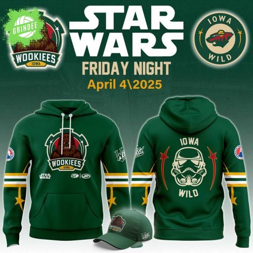 Iowa Wild x Star Wars Hoodie 2025 – Sci-Fi Crossover Edition