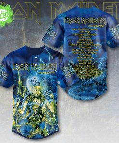 Iron Maiden Baseball Jersey – Special Tour Edition