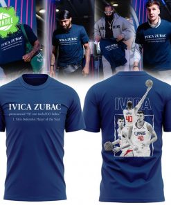 Ivica Zubac Player T-Shirt – Clippers Star Fan Edition