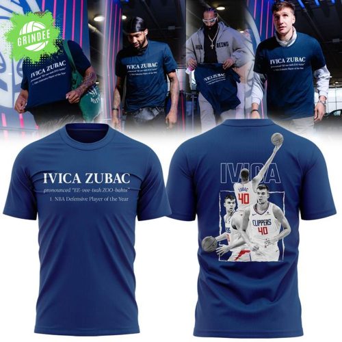 Ivica Zubac Player T-Shirt – Clippers Star Fan Edition