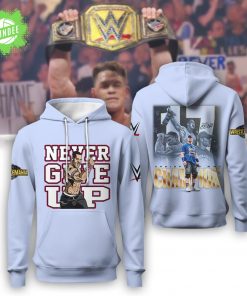 JC Wrestling “Never Give Up” 3D Hoodie