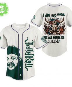 Jelly Roll “I Am Not Okay” Baseball Jersey