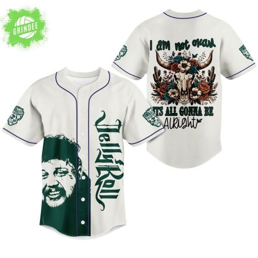 Jelly Roll “I Am Not Okay” Baseball Jersey