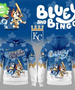 Kansas City Royals Bluey and Bingo Hoodie – Kids’ Favorite MLB Crossover