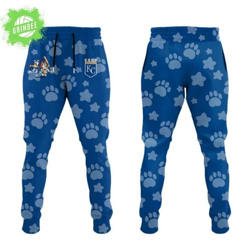 Kansas City Royals Bluey and Bingo Hoodie – Kids’ Favorite MLB Crossover