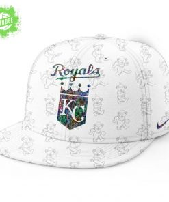 Kansas City Royals Grateful Dead Night Flat Cap Set – New Jersey Design