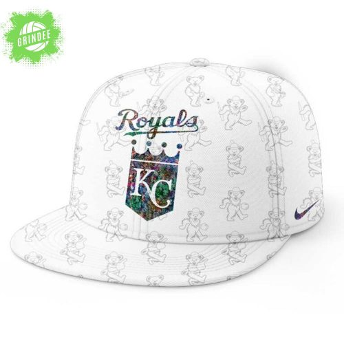 Kansas City Royals Grateful Dead Night Flat Cap Set – New Jersey Design