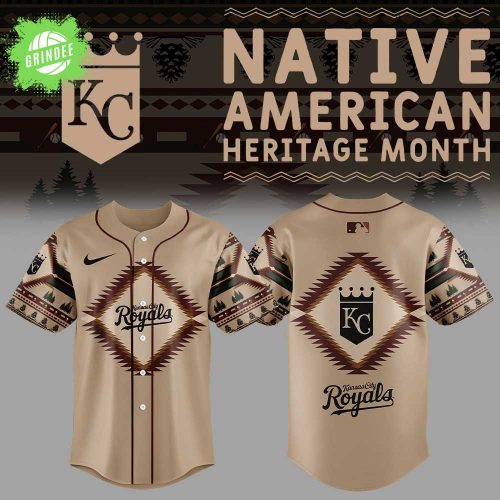 Kansas City Royals Native American Heritage Baseball Jersey – Limited Edition MLB x Culture