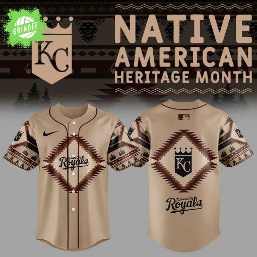 Kansas City Royals Native American Heritage Baseball Jersey – Limited Edition MLB x Culture