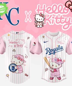 Kansas City Royals x Hello Kitty Night 2025 Baseball Jersey Limited Edition