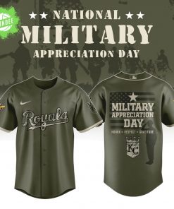 Kansas City Royals x Military Appreciation Day 2025 MLB Jersey – Limited Edition