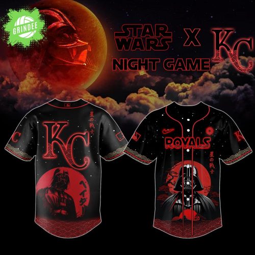 Kansas City Royals x Star Wars Baseball Jersey – Night Game Limited Edition