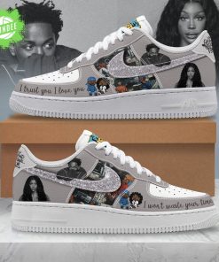 Kendrick Lamar x SZA Inspired Air Force 1 Control Tour Custom Shoes