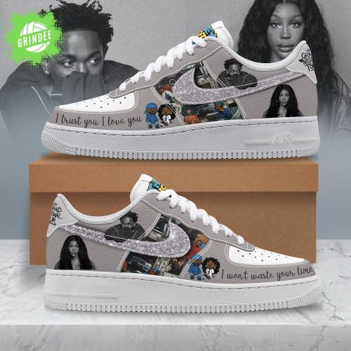 Kendrick Lamar x SZA Inspired Air Force 1 Control Tour Custom Shoes