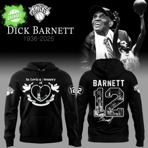 Knicks In Loving Memory of Dick Barnett 2025 Hoodie