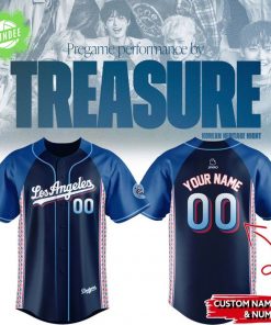 Korean Heritage Night Custom Baseball Jersey – Special Edition Cultural MLB Apparel