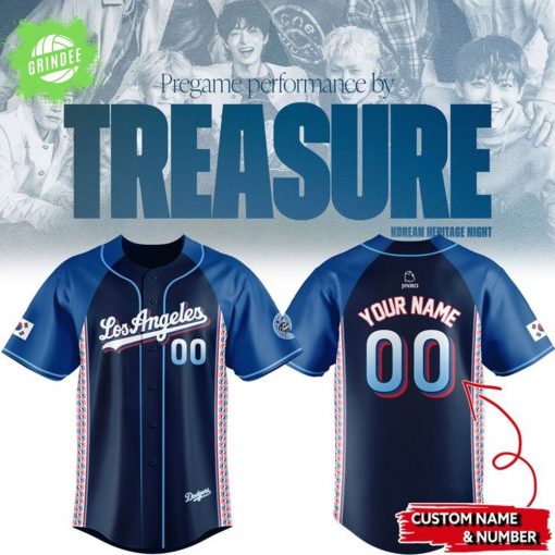 Korean Heritage Night Custom Baseball Jersey – Special Edition Cultural MLB Apparel