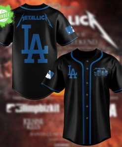 LA Dodgers x Metallica Tour 2025 Jersey