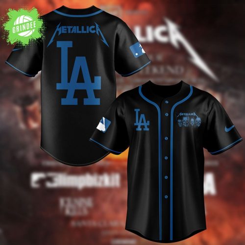 LA Dodgers x Metallica Tour 2025 Jersey