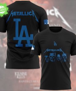 LA Dodgers x Metallica Tour 2025 T-Shirt