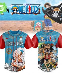 LA Dodgers x One Piece Night Baseball Jersey 2025 – Limited Edition