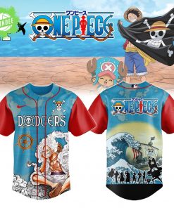 LA Dodgers x One Piece Night Jersey 2025 – Limited Edition