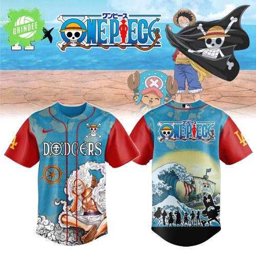 LA Dodgers x One Piece Night Jersey 2025 – Limited Edition