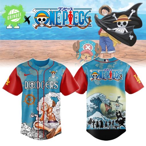 LA Dodgers x One Piece Night Jersey 2025 – Limited Edition