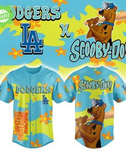 LA Dodgers x Scooby Doo New 2025 Baseball Jersey – Animated Classic x MLB Crossover