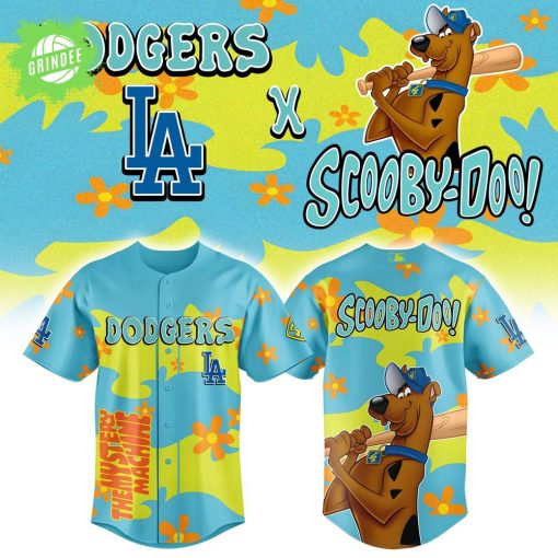 LA Dodgers x Scooby Doo New 2025 Baseball Jersey – Animated Classic x MLB Crossover