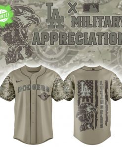 LA Dodgers x U.S Veteran Tribute 2025 Baseball Jersey