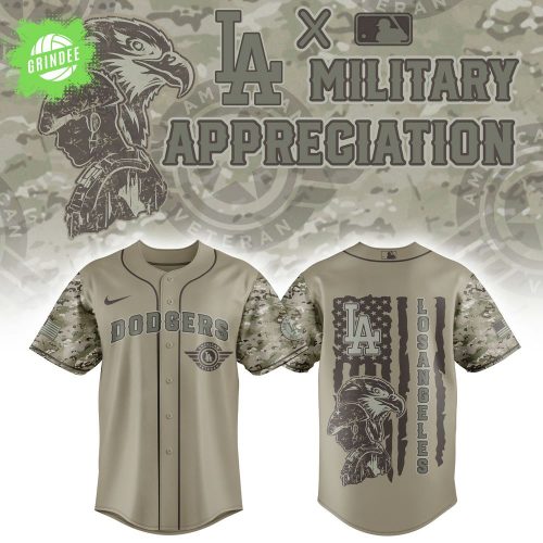 LA Dodgers x U.S Veteran Tribute 2025 Baseball Jersey