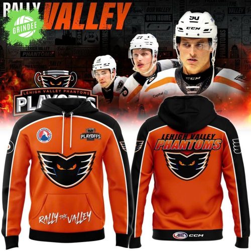 Lehigh Valley Phantoms “Rally The Valley” Hoodie 2025 Edition