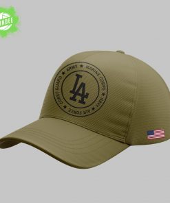 Limited Edition LA Dodgers x Military Appreciation Night 2025 Hoodie – Honor Veterans Baseball Apparel