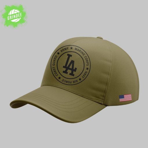 Limited Edition LA Dodgers x Military Appreciation Night 2025 Hoodie – Honor Veterans Baseball Apparel