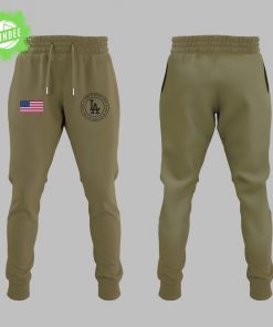 Limited Edition LA Dodgers x Military Appreciation Night 2025 Hoodie – Honor Veterans Baseball Apparel